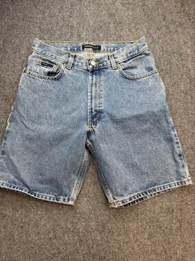 Vintage Y2K Perry Ellis America Men’s Size 30 Baggy Denim Shorts Jorts